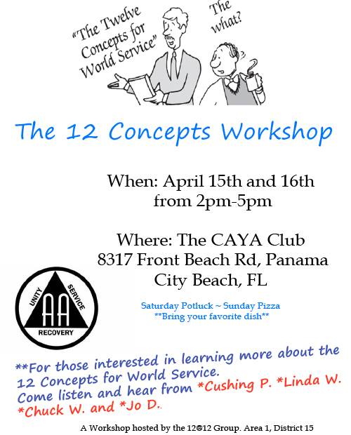 12 concepts workshop