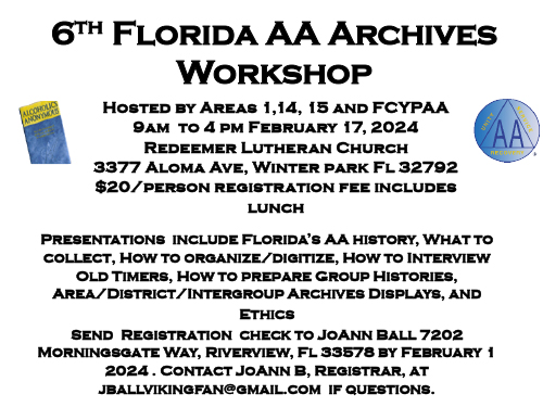 AA Archives Workshops