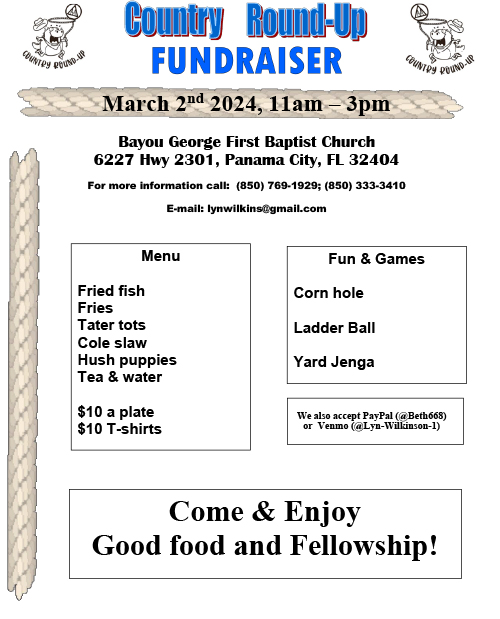 country roundup fundraiser